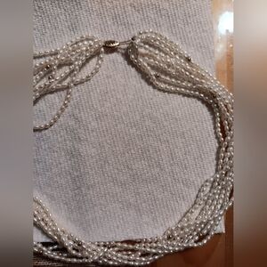 14k Fresh Water Pearls.